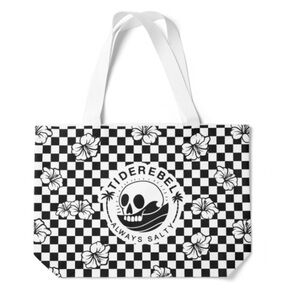 Tiderebel Checkered Tote Bag